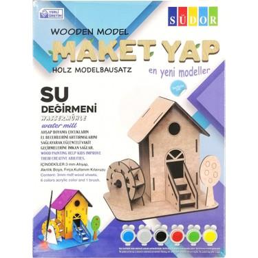Südor Kutulu Ahşap Maket Değirmen Boyama Seti Küçük        --MD2-03Südor Kutulu Ahşap Maket Değirmen Boyama Seti Küçük MD2-03 - Kırtasiyem.netAhşap Ürünler