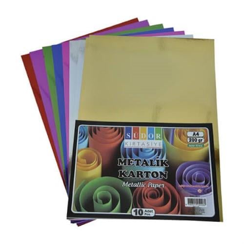 Südor Metalik Karton 250 G 50X70 (1 ADET)  10 Renk Seçeneği İle        --SK40Südor Metalik Karton 250 G 50X70 (1 ADET)  10 Renk Seçeneği İle        --SK40 - Kirtasiyem.netMetalik Karton