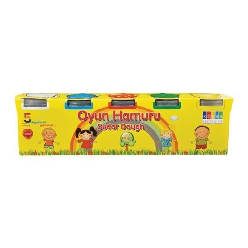 Südor Oyun Hamuru 5X90 G          --SD225Südor Monalisa Play Dough 5x90 g   - Kirtasiyem.netOyun Hamurları