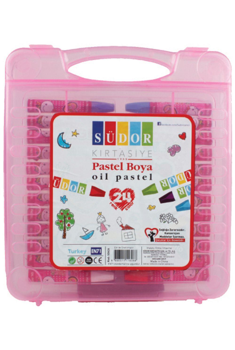 Südor Pastel Boya 24 Renk        --SD624Südor Pastel Boya 24 Renk        --SD624 - Kırtasiyem.netPastel Boyalar