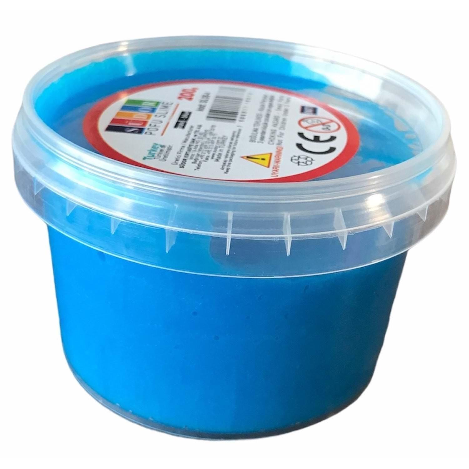 Südor Pofu Slime 200 G Mavi        --SL08-4Südor Pofu Slime 200 G Mavi - Kirtasiyem.netSlime