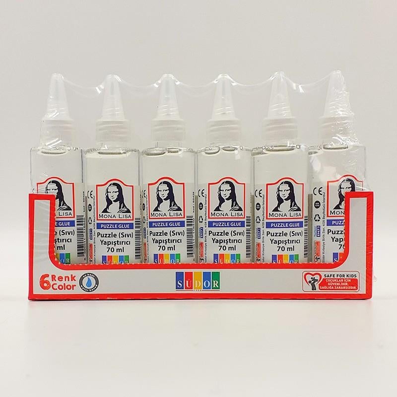 Südor Puzzle Glue 6 X 70 Ml Set        --SD428X6Südor Puzzle Glue 6 x 70 ml Set SD428X6 - Kırtasiyem.netDiğer Yapıştırıcılar