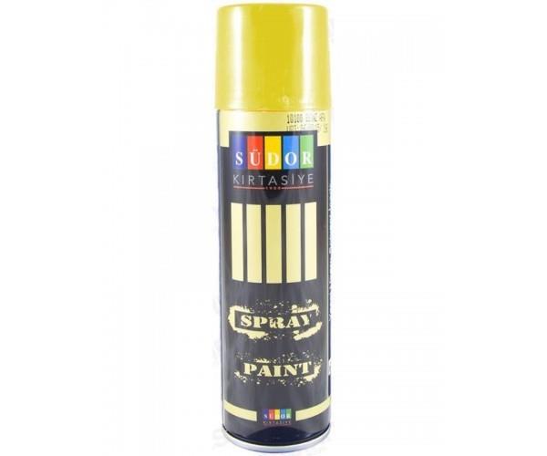 Südor Sprey Boya 200 Ml Sarı        --SPR100-02Südor Sprey Boya 200 ml Sarı - Kırtasiyem.netSprey Boyalar