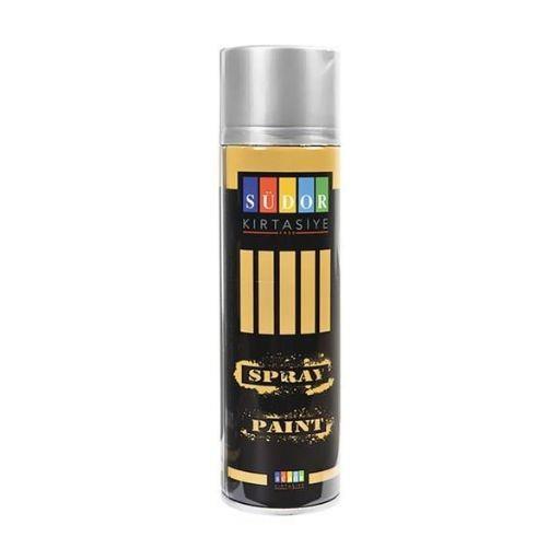 Südor Sprey Boya 200 Ml Simli Gri        --SPR200-03Südor Sprey Boya 200 ml Simli gri - Kırtasiyem.netSprey Boyalar