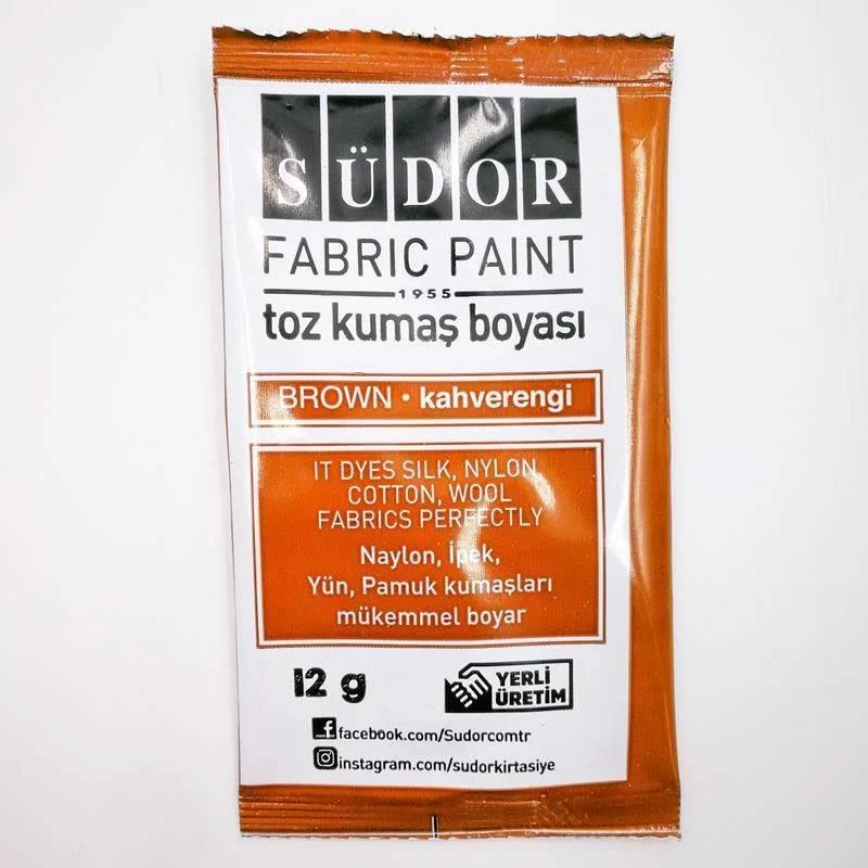 Südor Toz Kumaş Boyası Kahverengi        --KB08Südor Toz Kumaş Boyası Kahverengi - Kırtasiyem.netKumaş Boyaları