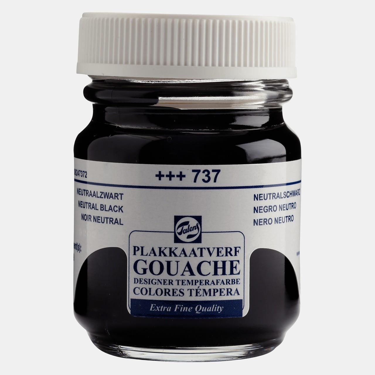 Talens Gouache Jar 16Ml Neutral BlackTalens Gouache Jar 16Ml Neutral Black - Kırtasiyem.netGuaj Boyalar