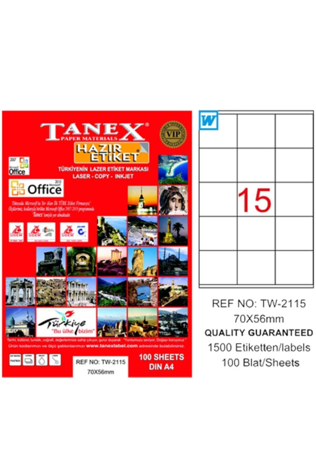 Tanex Bilgisayar Etiketi 70X56 Tw-2115Tanex Bilgisayar Etiketi 70X56 Tw-2115 - Kirtasiyem.netBilgisayar Etiketleri