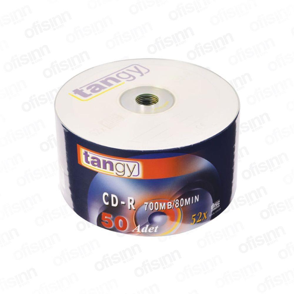 Tangy Cd-R 700Mb/80 Mın 52X 50 LiTangy Cd-R 700Mb/80 Mın 52X 50 Li - Kirtasiyem NetCd