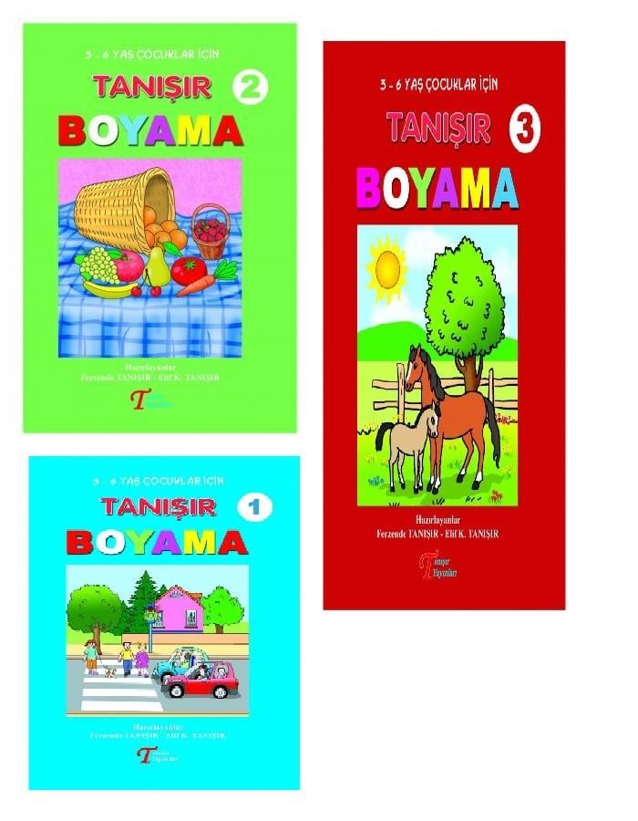Tanışır Boyama Kitabı İnce 1-2-3Tanışır Boyama Kitabı İnce 1-2-3 - Kirtasiyem.netBoyama Kitapları