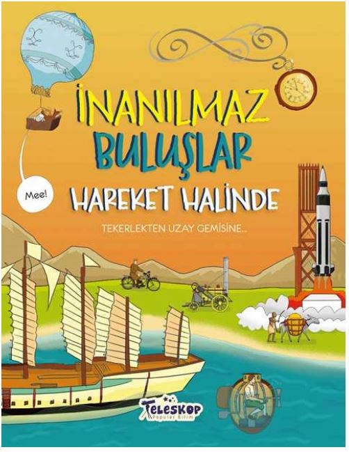 Teleskop Hareket HalindeEğitici Kitaplar