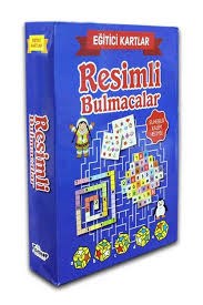 Teleskop Resimli BulmacalarEğitici Kitaplar