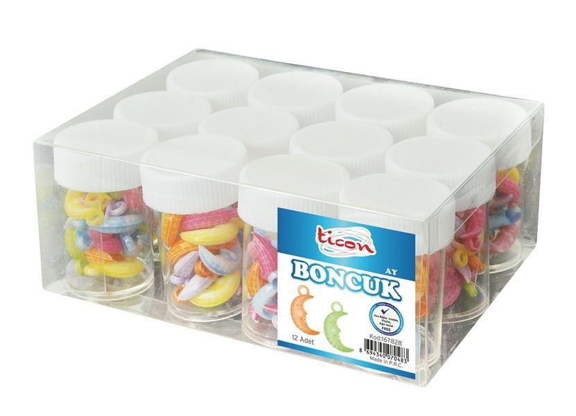 Ticon Boncuk Pastel AyTicon Boncuk Pastel Ay - Kirtasiyem.netBoncuklar
