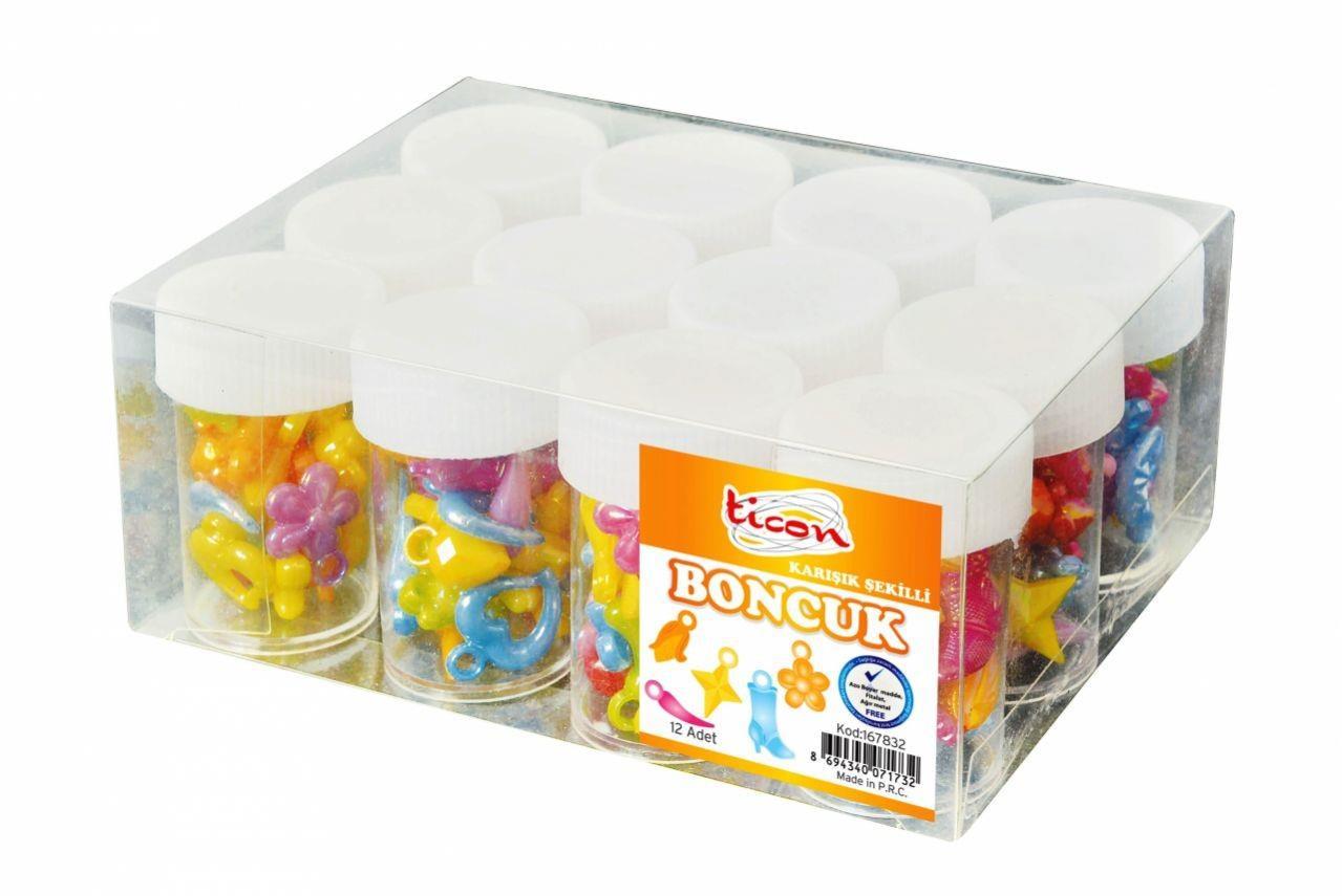 Ticon Boncuk Pastel KarışıkTicon Boncuk Pastel Karışık - Kirtasiyem.netBoncuklar