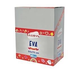 Ticon Eva Klasik 50X70 Cm 2 Mm Karışık Renk (10 Renk Seçeneği  (1 ADET))   *40Ticon Eva Klasik 50X70 Cm 2 Mm Karışık Renk (10 Renk Seçeneği  (1 ADET))   *40 - Kirtasiyem.netEvalar