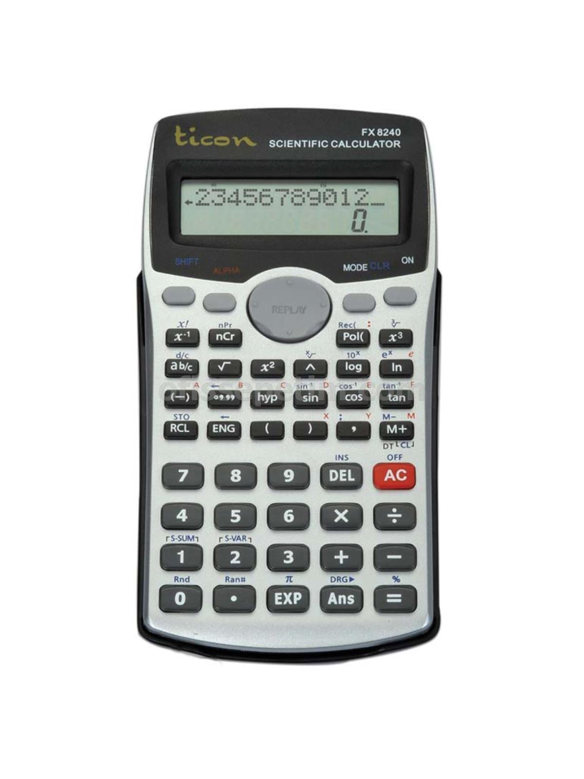 Ticon Hesap Makinesi Fonksiyonlu 8240Ticon Hesap Makinesi Fonksiyonlu 8240 - Kirtasiyem NetHesap Makineleri