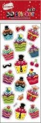 Ticon Puffy Sticker 3D-44Ticon Puffy Sticker 3D-44 - Kirtasiyem NetStickerlar