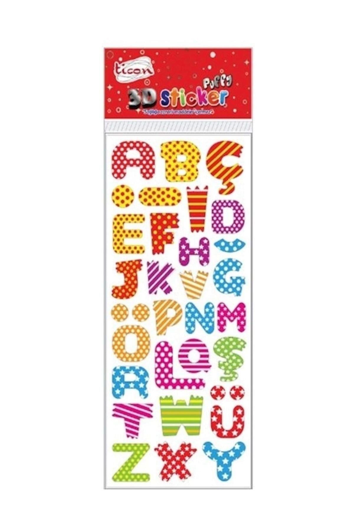 Ticon Puffy Sticker 3D-64Ticon Puffy Sticker 3D-64 - Kirtasiyem NetStickerlar