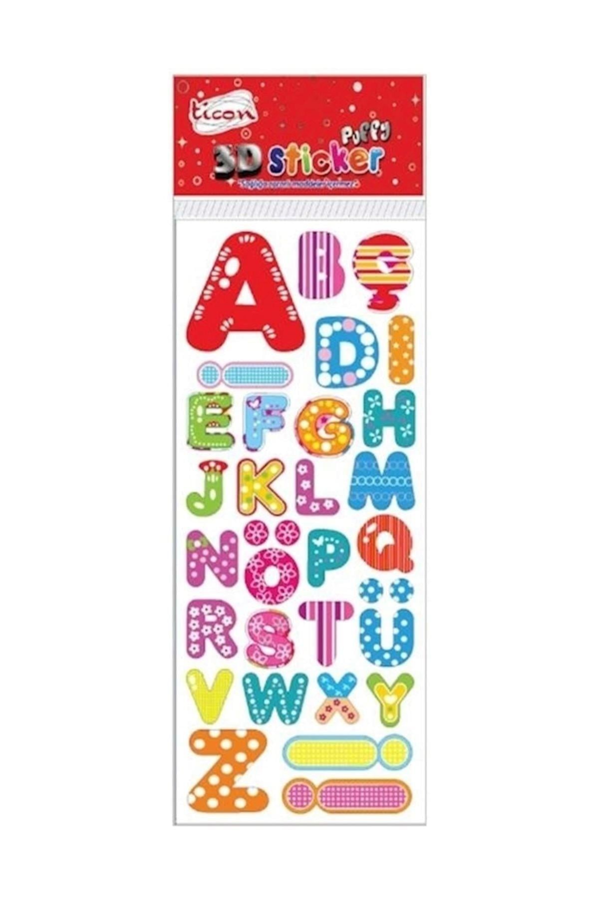 Ticon Puffy Sticker 3D-65Tıcon Puffy Sticker 3D-65 - Kirtasiyem NetStickerlar