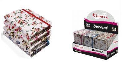Tıcon Sn-04 Defter A5 Sert Kapak 80 Sayfa Çiçek DesenTıcon Sn-04 Defter A5 Sert Kapak 80 Sayfa Çiçek Desen - Kirtasiyem.netSert Kapak Defterler