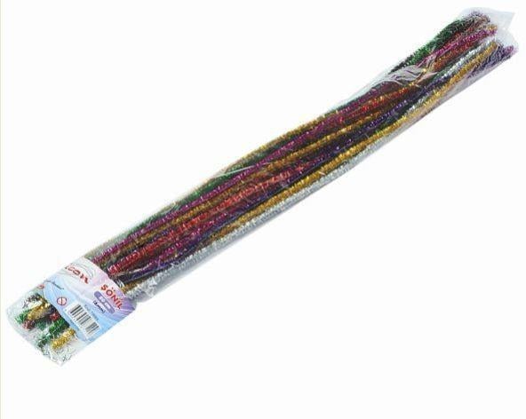 Ticon Şönil 50 Cm(6Mm) Metalik Renkler 25 Li PaketTicon Şönil 50 Cm(6Mm) Metalik Renkler 25 Li Paket - Kirtasiyem.netŞöniller