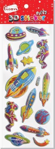 Ticon Sticker Puffy 3 Boyutlu 3D-1Ticon Sticker Puffy 3 Boyutlu 3D-1 - Kirtasiyem NetStickerlar