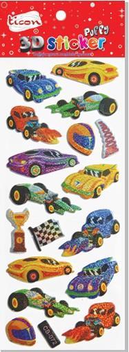 Ticon Sticker Puffy 3 Boyutlu Arabalar 3D-19Ticon Sticker Puffy 3 Boyutlu Arabalar 3D-19 - Kirtasiyem NetStickerlar