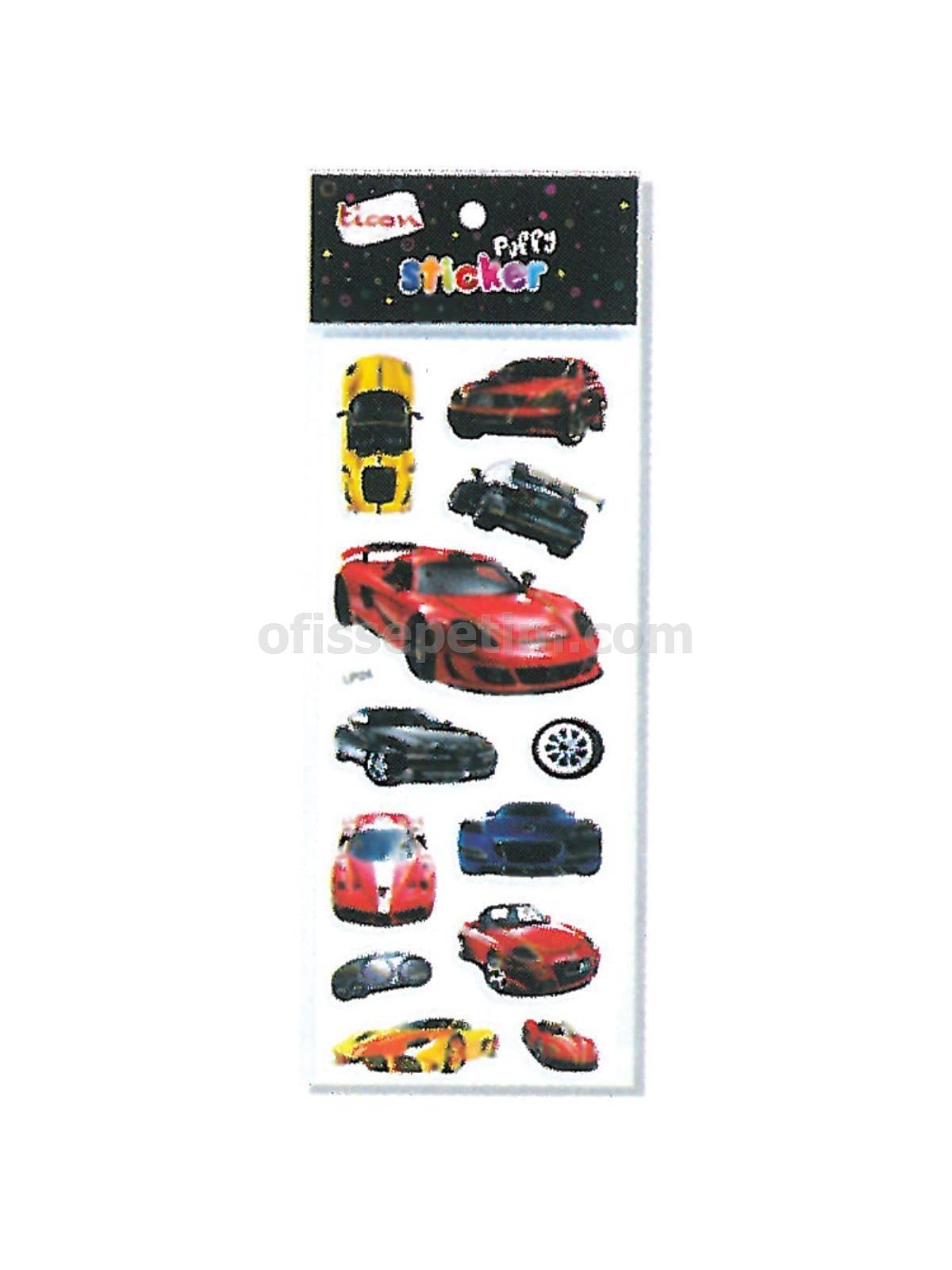 Ticon Sticker Puffy Tps-10Ticon Sticker Puffy Tps-10 - Kirtasiyem NetStickerlar