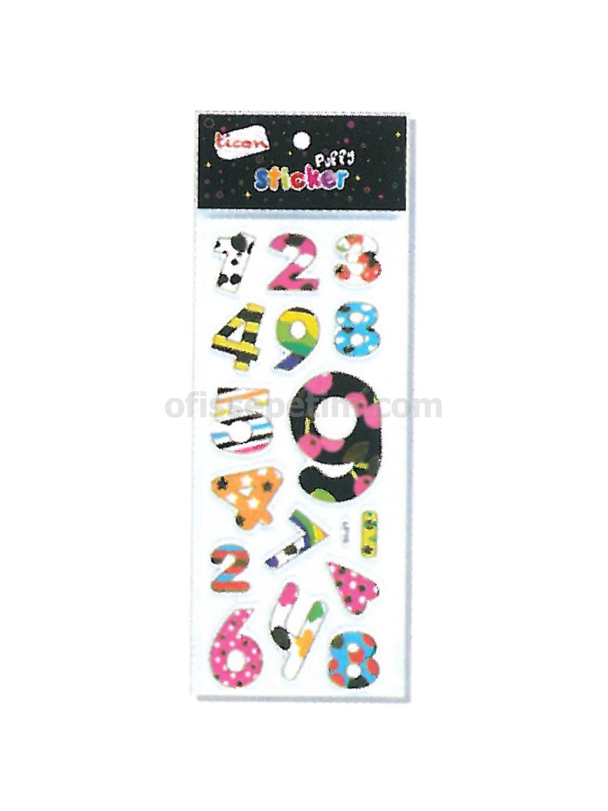 Ticon Sticker Puffy Tps-24Ticon Sticker Puffy Tps-24 - Kirtasiyem NetStickerlar