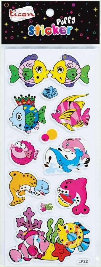 Ticon Sticker Puffy Tps-26Ticon Sticker Puffy Tps-26 - Kirtasiyem NetStickerlar