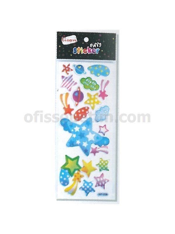 Ticon Sticker Puffy Tps-29Ticon Sticker Puffy Tps-29 - Kirtasiyem NetStickerlar
