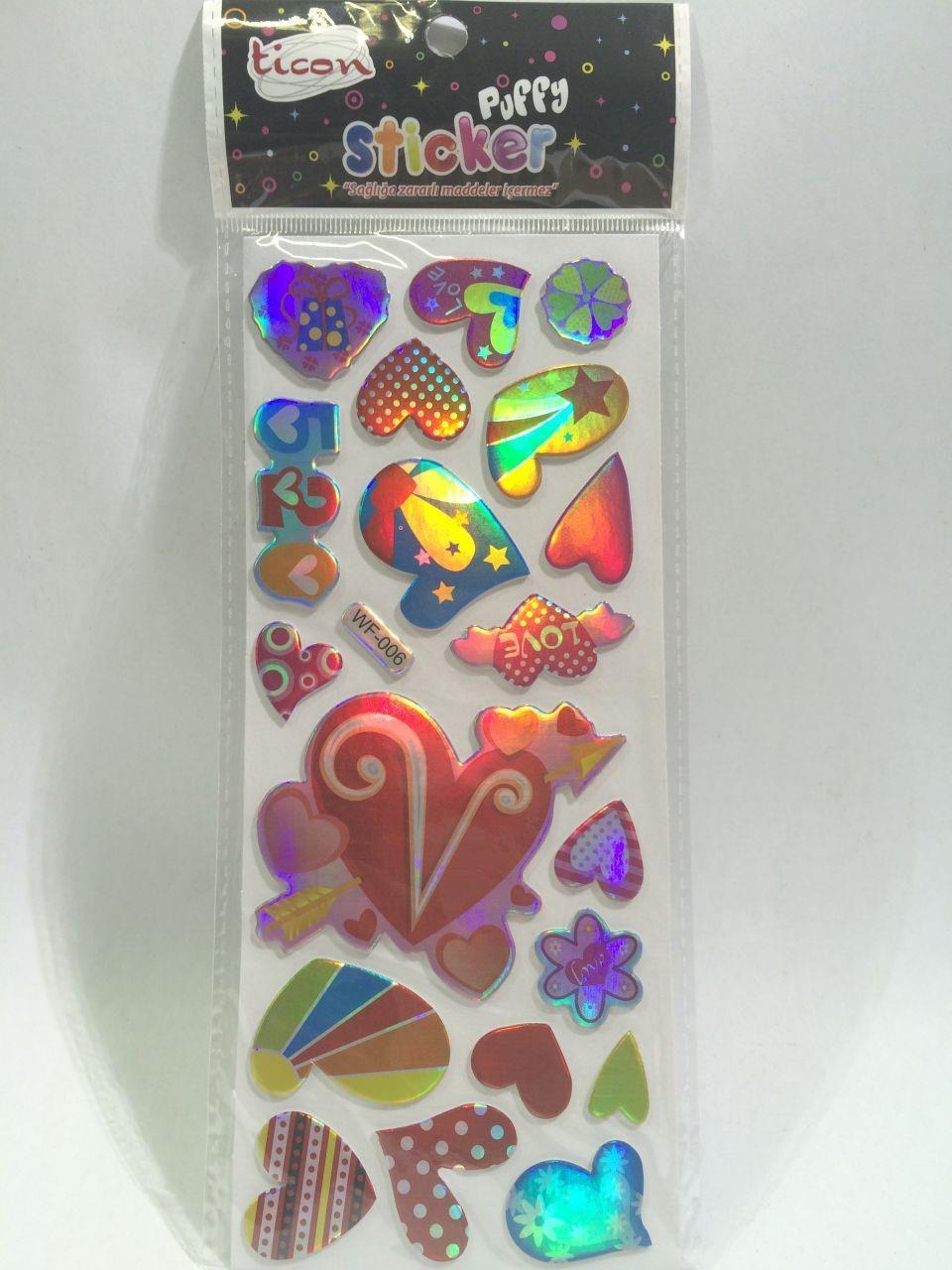 Ticon Sticker Puffy Tps-32Ticon Sticker Puffy Tps-32 - Kirtasiyem NetStickerlar