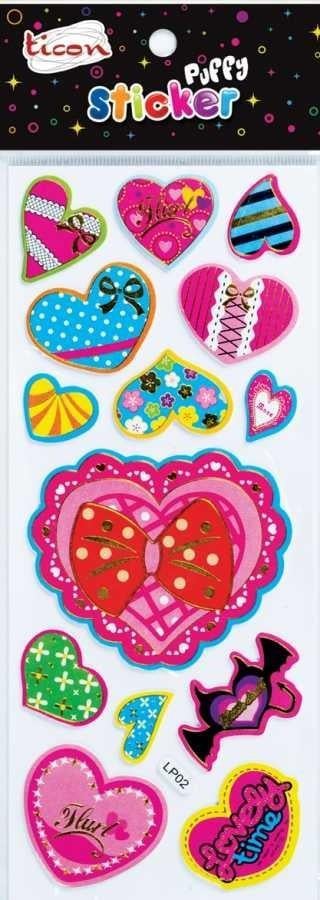 Ticon Sticker Puffy Tps-34Ticon Sticker Puffy Tps-34 - Kirtasiyem NetStickerlar