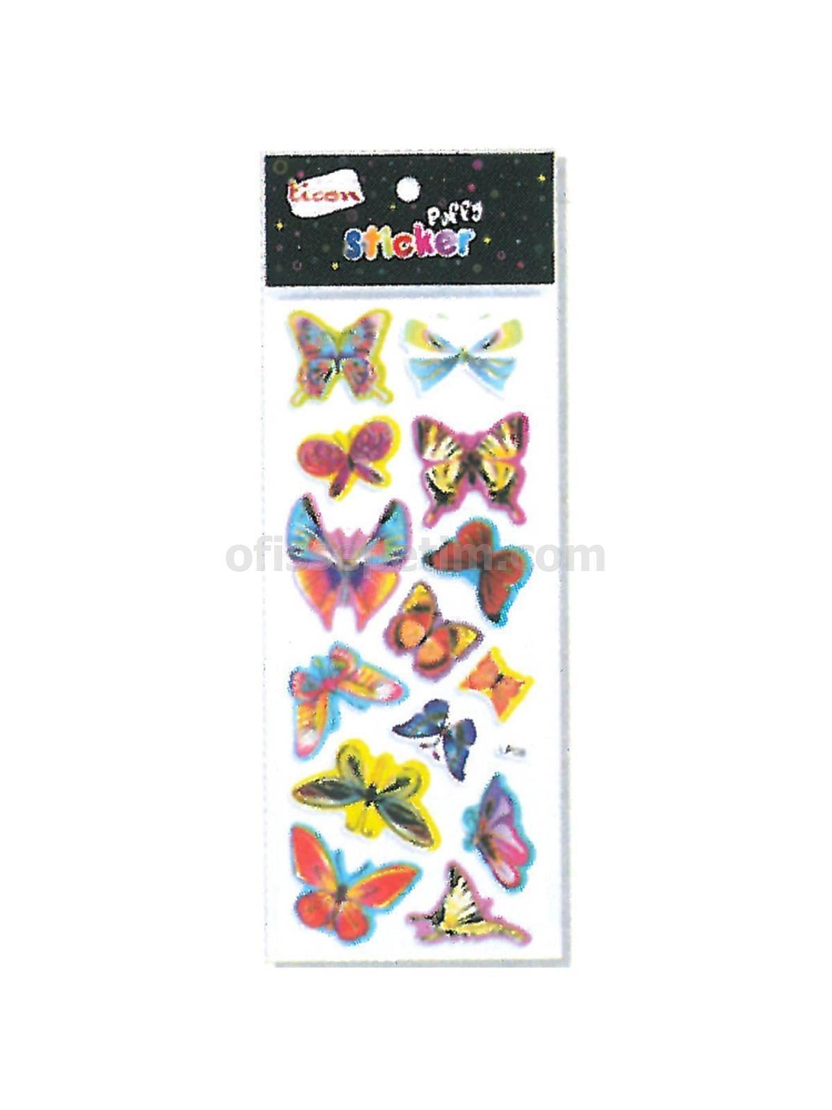 Ticon Sticker Puffy Tps-35Ticon Sticker Puffy Tps-35 - Kirtasiyem NetStickerlar