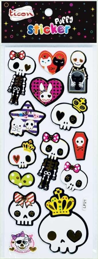 Ticon Sticker Puffy Tps-6Ticon Sticker Puffy Tps-6 - Kirtasiyem NetStickerlar