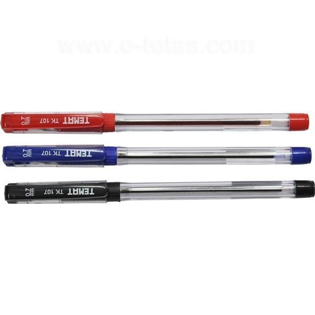Ticon Tükenmez Kalem 0.7 Mm Mavi Tk107Ticon Tükenmez Kalem 0.7 Mm Mavi Tk107 - Kirtasiyem.netTükenmez Kalemler