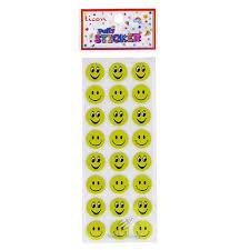 Ticon.Tps-001/7.Puffy Stıcker(Gülen Yüz)Stickerlar