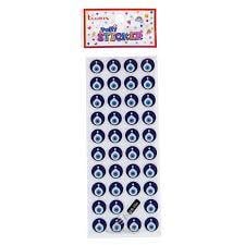 Ticon.Tps-016/01.Puffy Stıcker(Nazar-Küçük)Stickerlar