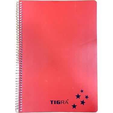 Tigra A4 120-4 PP Kapak Spiralli Defter Kareli *36Tigra A4 120-4 PP Kapak Spiralli Defter Kareli *36 - Kirtasiyem.netPlastik Kapak Defterler