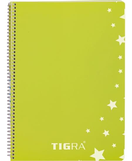 Tigra A4 60-4 PP Kapak Spiralli Defter Kareli *84Tigra A4 60-4 PP Kapak Spiralli Defter Kareli *84 - Kirtasiyem.netPlastik Kapak Defterler