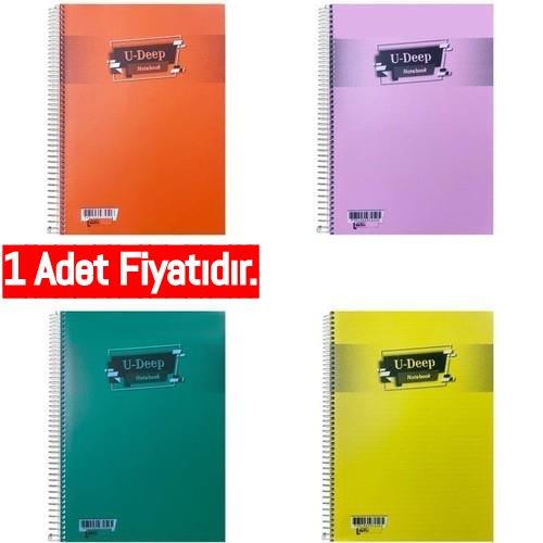 Tigra A4 72-4 PP Kapak Spiralli Defter Kareli *72 (1 Adet)Tigra A4 72-4 PP Kapak Spiralli Defter Kareli *72 - Kirtasiyem.netPlastik Kapak Defterler