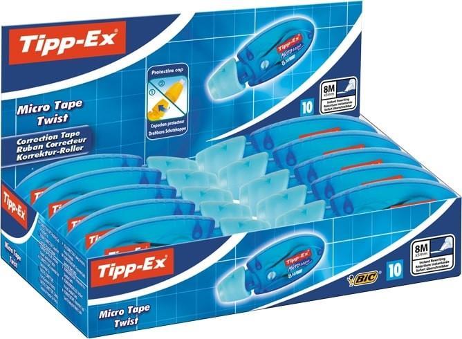 Tipp-Ex Daksil Şerit Micro Tape Twist 5Mmx8M Mavi 8706142Tipp-Ex Daksil Şerit Micro Tape Twist 5Mmx8M Mavi 8706142*10 - Kirtasiyem.netŞerit Siliciler
