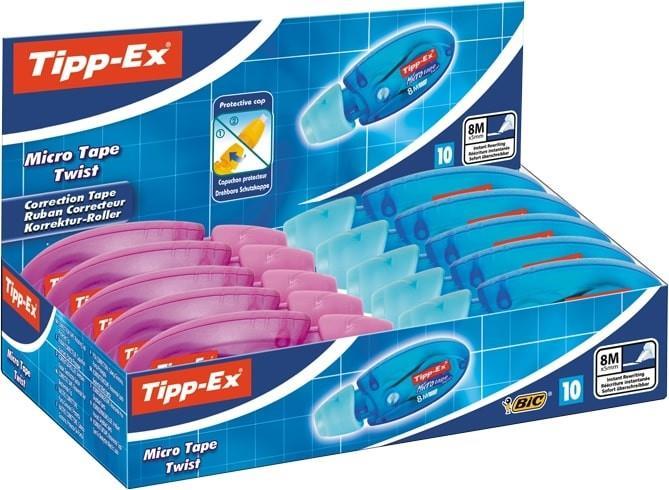 Tipp-Ex Daksil Şerit Micro Tape Twist 5Mmx8M 10 Lu Pembe 8706151Tipp-Ex Daksil Şerit Micro Tape Twist 5Mmx8M 10 Lu Pembe 8706151 - Kirtasiyem.netŞerit Siliciler