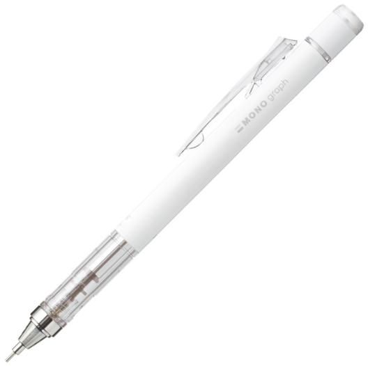 Tombow MONO Graph Grayscale Mekanik Kurşun Kalem 0,5mm Blisterli(1ad)BeyazTombow MONO Graph Grayscale Mekanik Kurşun Kalem 0,5mm Blisterli(1ad)Beyaz - Kirtasiyem.netVersatil ( Uçlu ) Kalemler