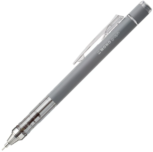 Tombow MONO Graph Grayscale Mekanik Kurşun Kalem 0,5mm Blisterli(1ad)Koyu GriTombow MONO Graph Grayscale Mekanik Kurşun Kalem 0,5mm Blisterli(1ad)Koyu Gri - Kirtasiyem.netVersatil ( Uçlu ) Kalemler