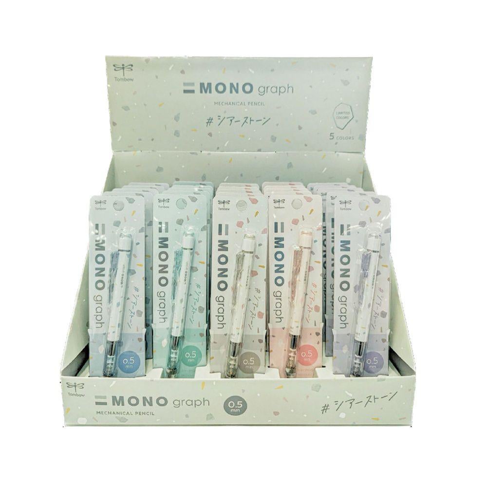Tombow MONO graph Terrazzo Mekanik Kurşun Kalem 0,5mm Standlı *25Tombow MONO graph Terrazzo Mekanik Kurşun Kalem 0,5mm Standlı *25 - Kirtasiyem.netVersatil ( Uçlu ) Kalemler