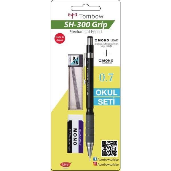 Tombow Sh-300 Grip Kurşun Kalem 0,7Mm Okul Seti SiyahTombow Sh-300 Grip Kurşun Kalem 0,7Mm Okul Seti Siyah - Kirtasiyem.netKurşun Kalemler