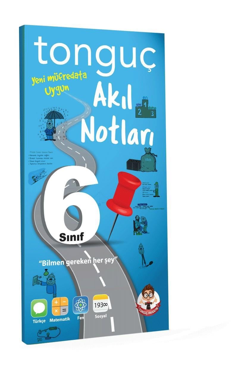 Tonguç 6. Sınıf Akıl NotlarıTonguç 6. Sınıf Akıl Notları - Kirtasiyem.net6.Sınıf