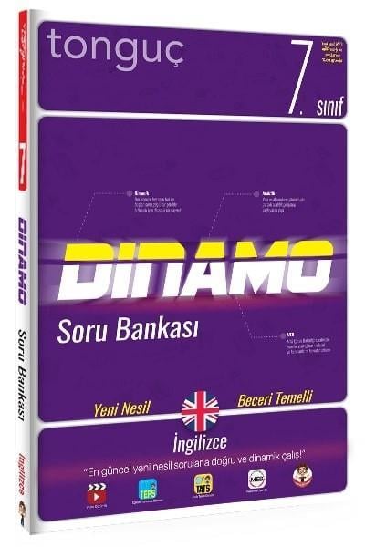 Tonguç 7. Sınıf Dinamo İngilizce Soru BankasıTonguç 7. Sınıf Dinamo İngilizce Soru Bankası - Kirtasiyem.net7.Sınıf