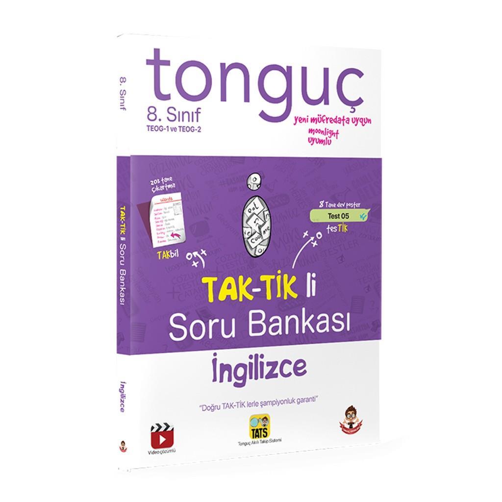 Tonguç 8. Sınıf İngilizce Tak-Tik Li Soru BankasıTonguç 8. Sınıf İngilizce Tak-Tik Li Soru Bankası - Kirtasiyem.net8.Sınıf