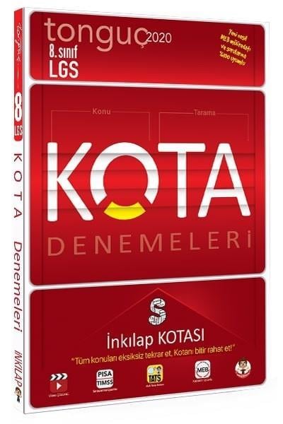 Tonguç 8. Sınıf Lgs Kota Konu Taramaları İnkılap KotasıTonguç 8. Sınıf Lgs Kota Konu Taramaları İnkılap Kotası - Kirtasiyem.net8.Sınıf